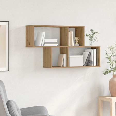 Estante de pared con estante Montaje en la pared Marrón Madera en Estanterías | Comprar online en Foru.es
