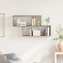 Estante de pared con estante Montaje en la pared Marrón Madera en Estanterías | Comprar online en Foru.es