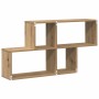 Estante de pared con estante Montaje en la pared Marrón Madera en Estanterías | Comprar online en Foru.es