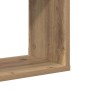 Estante de pared con estante Montaje en la pared Marrón Madera en Estanterías | Comprar online en Foru.es