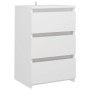 Mesitas de noche 2 uds madera contrachapada blanco 40x35x62,5cm de vidaXL, Mesitas de noche - Ref: Foro24-806212, Precio: 105...