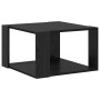 Mesa de Café Roble Negro 51,5 x 51,5 x 30 cm en Mesas de centro | Comprar online en Foru.es