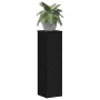 Soporte de plantas 2 pcs Roble Negro 17 x 17 x 60 cm en Soportes para macetas | Comprar online en Foru.es