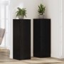 Soporte de plantas Roble Negro 33 x 33 x 100 cm en Soportes para macetas | Comprar online en Foru.es