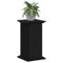 Soporte de plantas Roble Negro 33 x 33 x 60 cm en Soportes para macetas | Comprar online en Foru.es