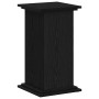 Soporte de plantas Roble Negro 33 x 33 x 60 cm en Soportes para macetas | Comprar online en Foru.es
