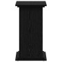 Soporte de plantas Roble Negro 33 x 33 x 60 cm en Soportes para macetas | Comprar online en Foru.es