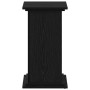 Soporte de plantas Roble Negro 33 x 33 x 60 cm en Soportes para macetas | Comprar online en Foru.es