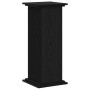 Soporte de plantas Roble Negro 33 x 33 x 80 cm en Soportes para macetas | Comprar online en Foru.es