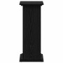 Soporte de plantas Roble Negro 33 x 33 x 80 cm en Soportes para macetas | Comprar online en Foru.es