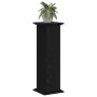 Soporte de plantas Roble Negro 33 x 33 x 100 cm en Soportes para macetas | Comprar online en Foru.es