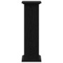 Soporte de plantas Roble Negro 33 x 33 x 100 cm en Soportes para macetas | Comprar online en Foru.es