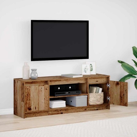 Unidades de TV Marrón 139,5 x 34 x 50 cm Madera contrachapada en Muebles TV | Comprar online en Foru.es