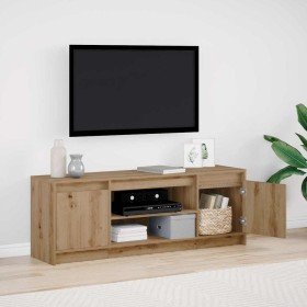 Unidades de TV Marrón 139,5 x 34 x 50 cm Madera contrachapada en Muebles TV | Comprar online en Foru.es
