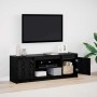 Unidades de TV Negro 139,5 x 34 x 50 cm Madera contrachapada en Muebles TV | Comprar online en Foru.es