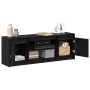 Unidades de TV Negro 139,5 x 34 x 50 cm Madera contrachapada en Muebles TV | Comprar online en Foru.es