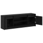 Unidades de TV Negro 139,5 x 34 x 50 cm Madera contrachapada en Muebles TV | Comprar online en Foru.es
