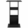 Mesa de Bar Roble Negro 60 x 60 x 100 cm Madera contrachapada en Mesas de comedor | Comprar online en Foru.es