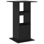 Mesa de Bar Roble Negro 60 x 60 x 100 cm Madera contrachapada en Mesas de comedor | Comprar online en Foru.es