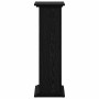 Soporte de Exhibición con puerta Roble Negro 31 x 30 x 90 cm en Soportes para macetas | Comprar online en Foru.es
