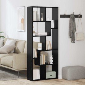 Librería Roble Negro 67 x 25 x 162 cm Madera de ingeniería en Librerías y estanterías | Comprar online en Foru.es