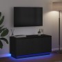 Mueble de TV Roble Negro 100 x 38 x 49 cm Madera de ingeniería en Muebles TV | Comprar online en Foru.es