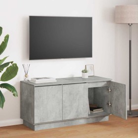 Mueble de TV Gris Concreto 100 x 38 x 49 cm en Muebles TV | Comprar online en Foru.es