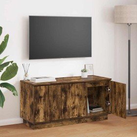 Mueble de TV Roble ahumado 100 x 38 x 49 cm en Muebles TV | Comprar online en Foru.es