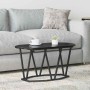 Mesa de Café Roble Negro 80 x 40 x 40.5 cm en Mesas de centro | Comprar online en Foru.es