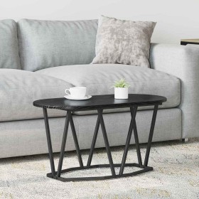Mesa de Café Roble Negro 80 x 40 x 40.5 cm en Mesas de centro | Comprar online en Foru.es