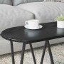 Mesa de Café Roble Negro 80 x 40 x 40.5 cm en Mesas de centro | Comprar online en Foru.es
