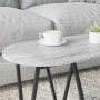 Mesa de Café Gris 80 x 40 x 40.5 cm en Mesas de centro | Comprar online en Foru.es