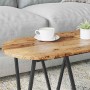 Mesa de Café Madera envejecida 80 x 40 x 40.5 cm en Mesas de centro | Comprar online en Foru.es