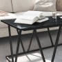 Mesa de Café Roble Negro 100 x 50 x 40 cm en Mesas de centro | Comprar online en Foru.es