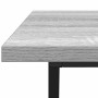 Mesa de Café Gris 100 x 50 x 40 cm Madera de Ingeniería y Metal en Mesas de centro | Comprar online en Foru.es