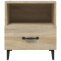 Mesitas de noche 2 unidades madera contrachapada roble Sonoma de vidaXL, Mesitas de noche - Ref: Foro24-812031, Precio: 76,36...