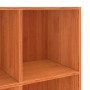 Librería Marrón cera 104 x 33 x 110 cm Madera de pino macizo en Librerías y estanterías | Comprar online en Foru.es