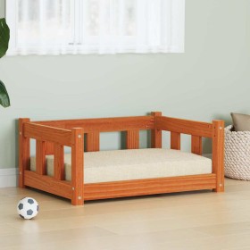 Cama para perro Marrón cera 65,5 x 50,5 x 28 cm en Camas para perros | Comprar online en Foru.es