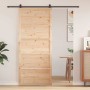 Puerta Corrediza Natural 100 x 2,5 x 208 cm en Puertas | Comprar online en Foru.es