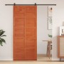 Puerta Corrediza Marrón cera 90 x 2,5 x 208 cm en Puertas | Comprar online en Foru.es
