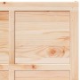 Puerta Corrediza Marrón 90 x 2,5 x 208 cm Madera de pino macizo en Puertas | Comprar online en Foru.es