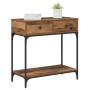 Mesa Consola con cajón Madera vieja 75 x 34.5 x 75 cm en Mesas auxiliares | Comprar online en Foru.es