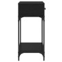 Mesa Consola Roble negro 75 x 34.5 x 75 cm Madera contrachapada en Mesas auxiliares | Comprar online en Foru.es