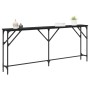 Mesa Consola Roble negro 180 x 23 x 75 cm en Mesas auxiliares | Comprar online en Foru.es