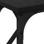 Mesa Consola Roble negro 140 x 23 x 75 cm en Mesas auxiliares | Comprar online en Foru.es