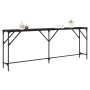 Mesa Consola Roble negro 200 x 29 x 75 cm en Mesas auxiliares | Comprar online en Foru.es