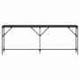 Mesa Consola Roble negro 200 x 29 x 75 cm en Mesas auxiliares | Comprar online en Foru.es