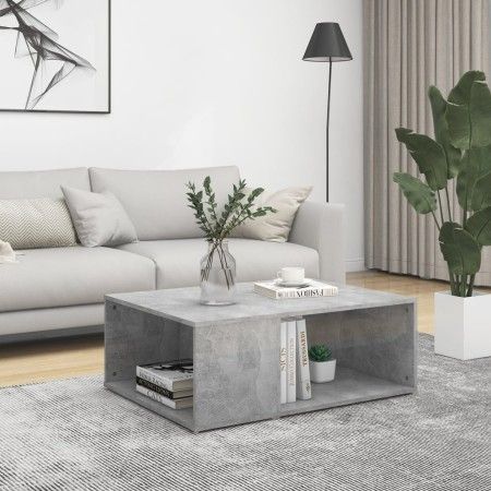 Mesa de centro madera contrachapada gris hormigón 90x67x33 cm de vidaXL, Mesas de centro - Ref: Foro24-806907, Precio: 55,02 ...