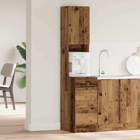 Aparador de cocina con cajón Madera vieja 32 x 50 x 180 cm en Armarios de cocina | Comprar online en Foru.es