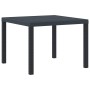 Mesa de comedor de jardín Antracita 100 x 100 x 73 cm en Mesas de jardín | Comprar online en Foru.es